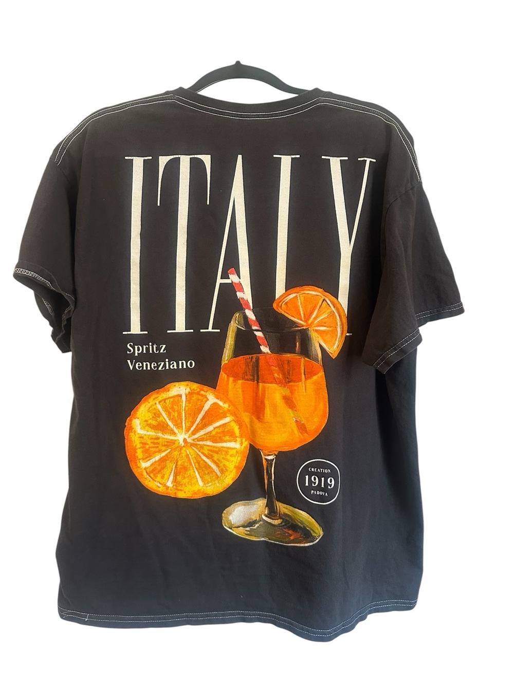 Strange Daze Italy spritz Veneziano tee xl